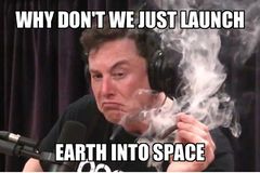 Elon Musk Smoking Weed meme #2