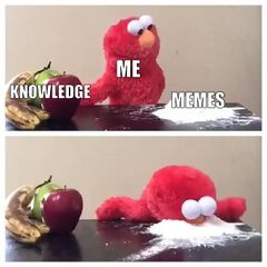 Elmo Choosing Cocaine meme #2