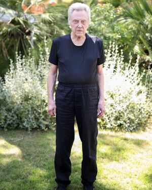 Christopher Walken Standing: blank meme template