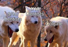 Laughing Wolves meme #1