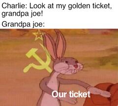 Communist Bugs Bunny meme #3