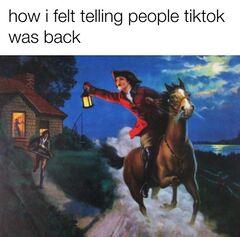 The British Are Coming meme #1