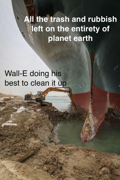 File:Excavator Digging Out Suez Canal Ship meme 4.jpg
