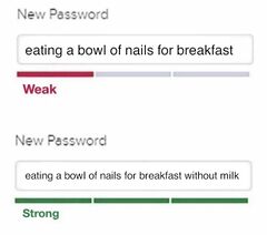 Weak vs. Strong Password meme #4