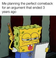 SpongeBob Thinking meme #4