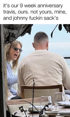 Taylor Swift Yelling at Travis Kelce meme #1