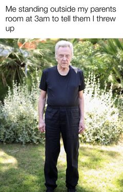 Christopher Walken Standing meme #4