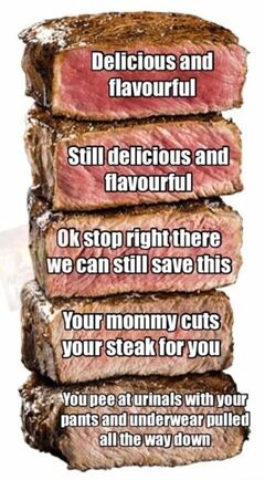 Steak Cooking Chart meme #1