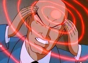 Professor X's Mind Rays: blank meme template