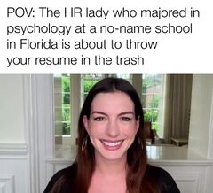 Anne Hathaway HR meme #1
