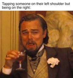 Leonardo DiCaprio Laughing meme #1