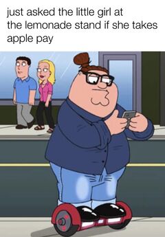 Hipster Peter Griffin meme #2