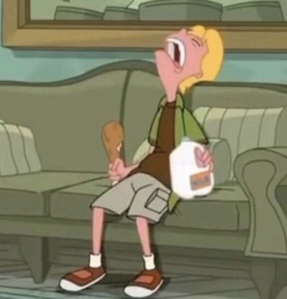 File:Jeremy Sleeping With Turkey Leg And Milk.jpg