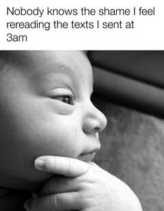 Thinking Baby meme #3