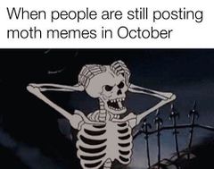 Spooky Skeleton meme #4