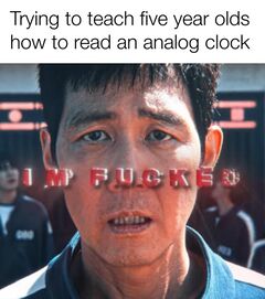 Gi-hun I'm Fucked meme #1