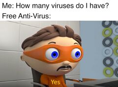 Protegent Antivirus Yes meme #2