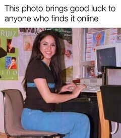 Shakira on the Computer meme #3