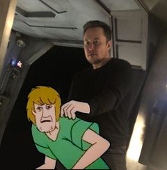 Elon Musk Holding a Minigun meme #2