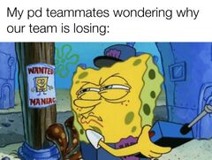 SpongeBob Wanted Maniac meme #2