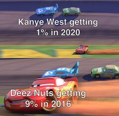 Lightning McQueen Drifting meme #2