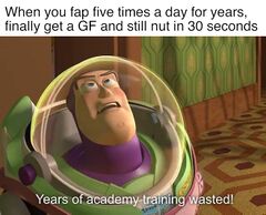Years of Academy Training Wasted meme #1