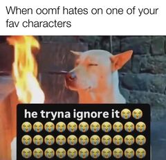 He Tryna Ignore It meme #2