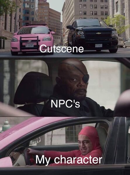 File:Nick Fury Looks at Pink Guy meme 1.jpg