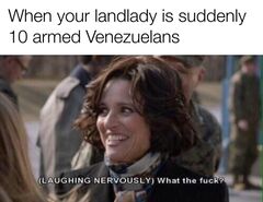 Laughing Nervously What the Fuck meme #4