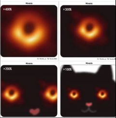 First Image of Black Hole meme #1