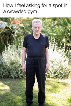 Christopher Walken Standing meme #3