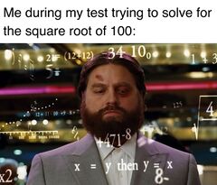 Zach Galifianakis Math meme #1