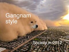 Dust Storm Dog meme #2