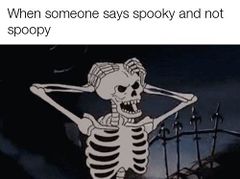 Spooky Skeleton meme #1