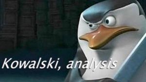 Kowalski: blank meme template