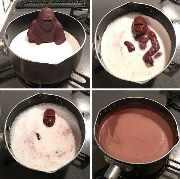 File:Chocolate Gorilla Melting.jpg