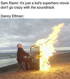 Flaming piano meme #4