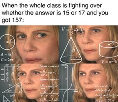 Confused Math Lady meme #3