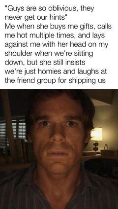 Dexter Staring meme #1
