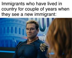 Disgusted Homelander meme #4
